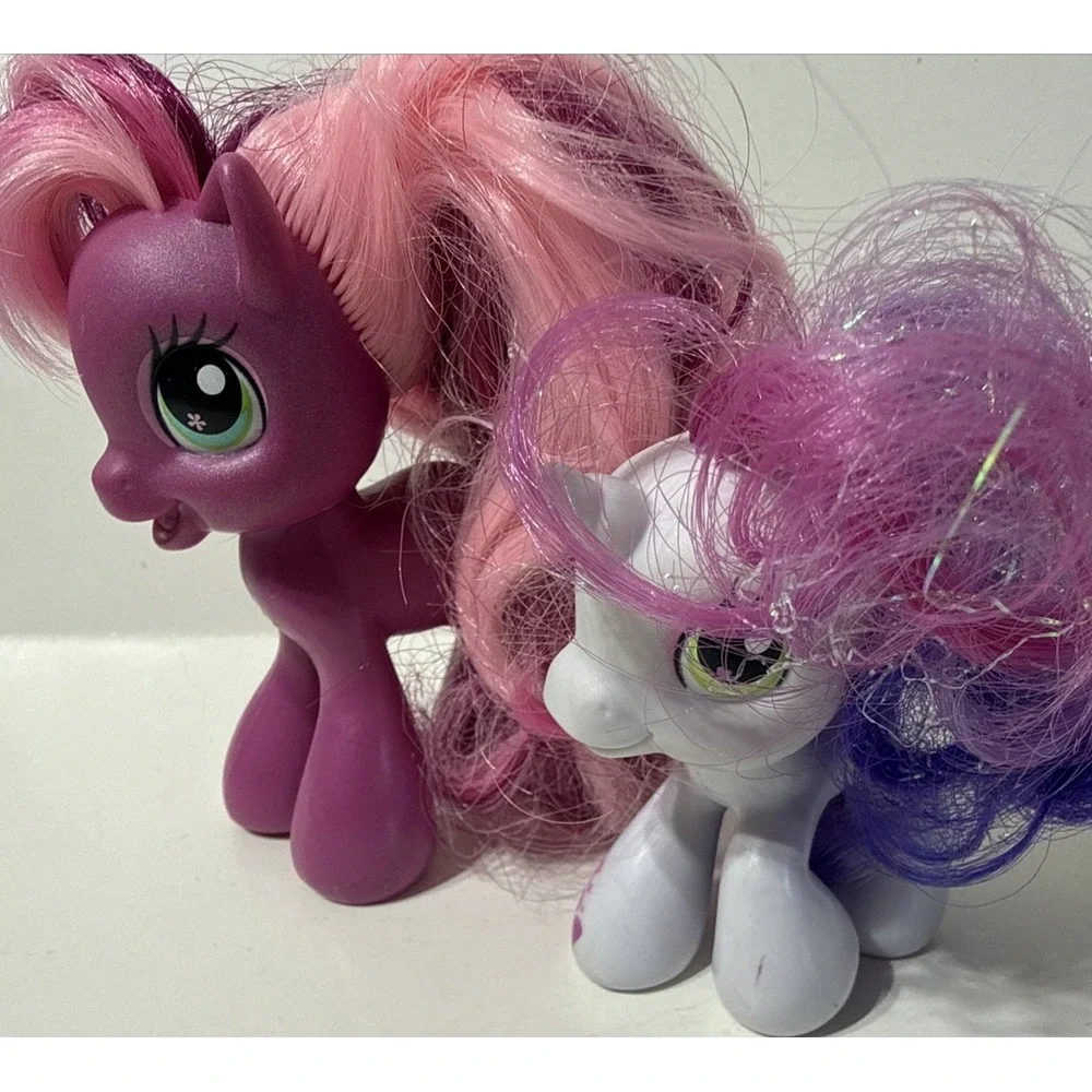 Vtg Hasbro 2008 My Little Ponies Cheerilee Love Wishes G3 Heads‎ Turn Messy Hair